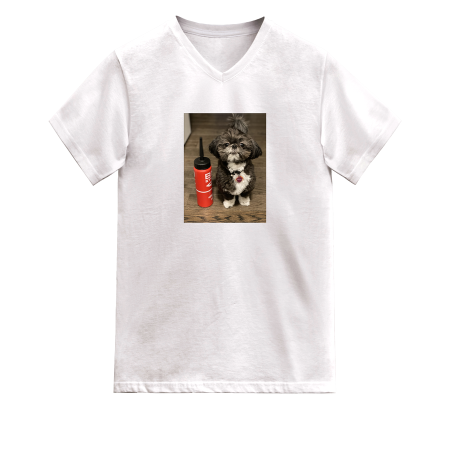 Shih Tzu Dog With Bottle T-Shirt