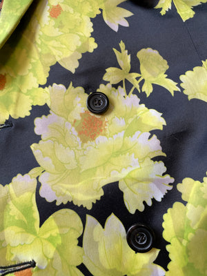 Don Cherry worn "Yellow Floral" Jacket,Shirt, Tie and Link Ensemble  - LOT #20 SERIES 3