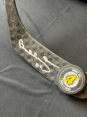 Bobby Orr Stick / Puck Autographed - LOT #4 SERIES 3